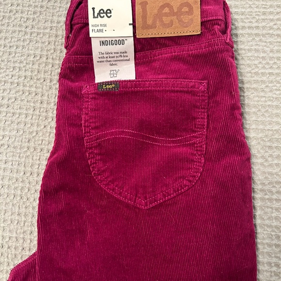 Anthropologie Lee Flare Leg corduroy jeans - Picture 3 of 4